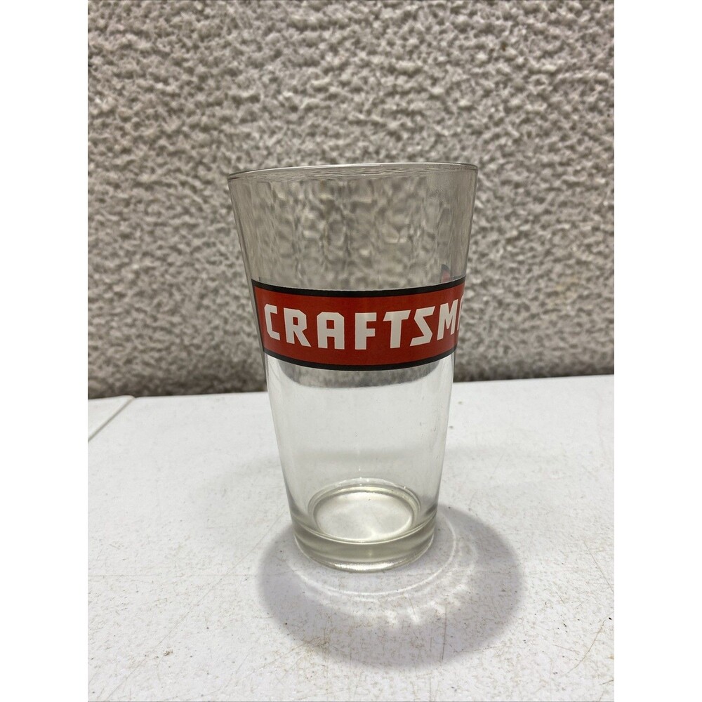 Craftsman Glass Classic Sears Tools 16oz Beer Cup